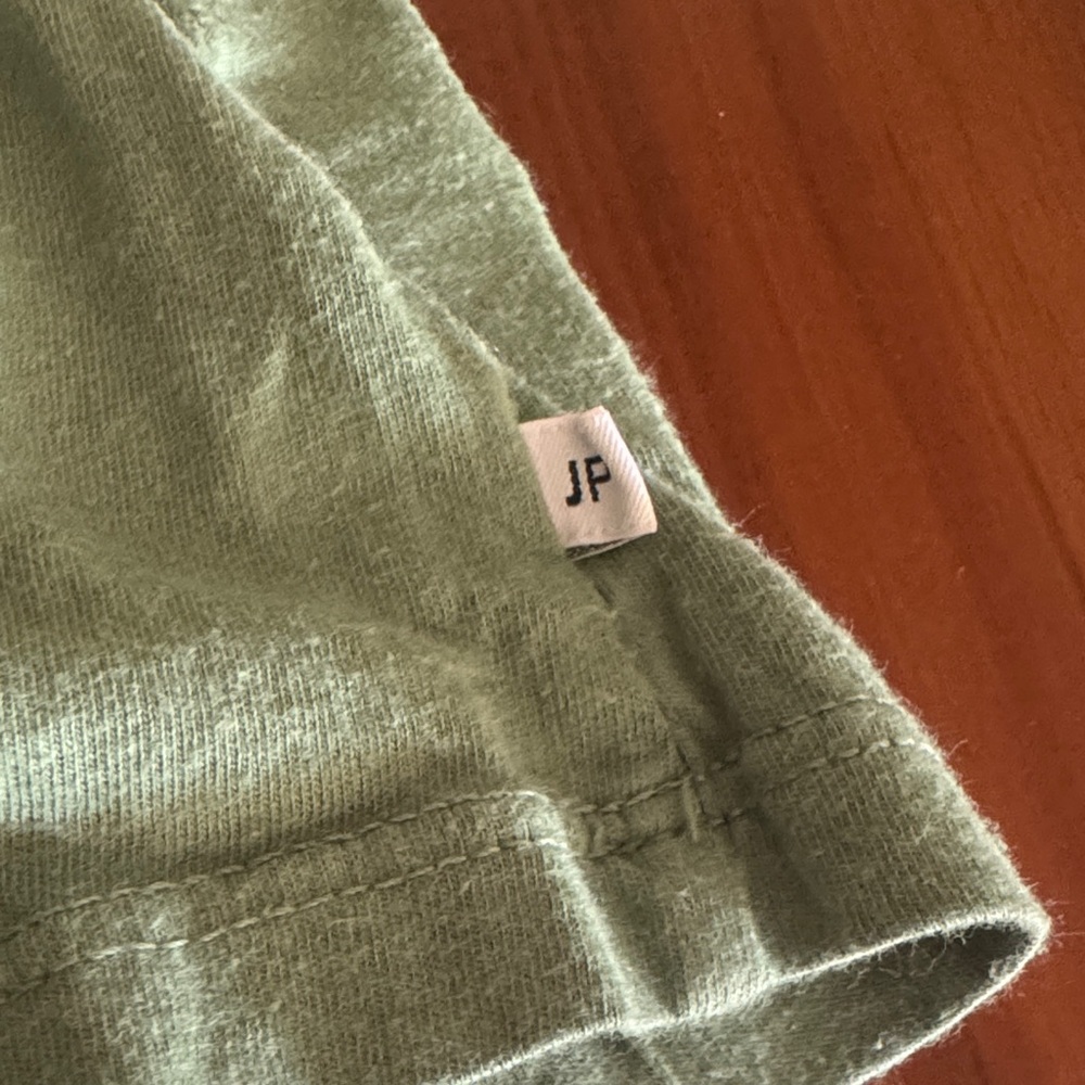 James Perse cotton women’s light green T-Shirt - Picture 3 of 7